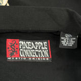 Mystic Origins Pineapple Connection Graphic Hawaiian Shirt - 2XL Black Polyester