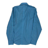 Armani Exchange Shirt - Medium Blue Cotton