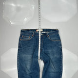 Levis 550 Jeans - 36W 30L Blue Cotton