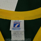 Green Bay Packers Logo Athletics #Favre Football Jersey - XL Green Polyester