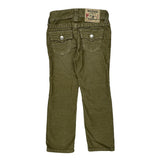 Age 4 True Religion Pants - 2XS Green Cotton Blend