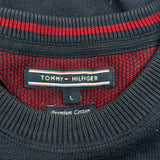 Tommy Hilfiger Sweater - Large Navy Cotton