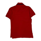 Lacoste Polo Shirt - Medium Red Cotton