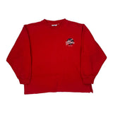 San Diego Planet Hollywood Graphic Sweatshirt - XL Red Cotton