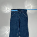 Unbranded Carpenter Pants - 31W 32L Blue Cotton