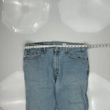 505 Levis Jeans - 39W 30L Light Wash Cotton