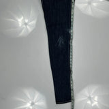True Religion Skinny Jeans - 33W UK 12 Dark Wash Cotton