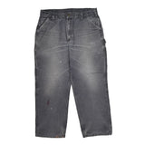 Carhartt Carpenter Pants - 34W 30L Gray Cotton