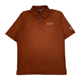 Harley Davidson Polo Shirt - XL Brown Cotton