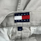 Tommy Jeans Chino Shorts - 34W 10L Beige Cotton