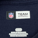 Chicago Bears Nfl T-Shirt - Large Navy Cotton