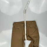 Levis Trousers - 32W 30L Brown Cotton