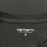 Carhartt T-Shirt - Small Green Cotton