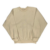 Unbranded Sweatshirt - XL Beige Cotton