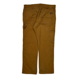 Dickies Carpenter Pants - 36W 30L Brown Cotton Blend