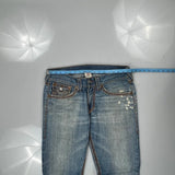 True Religion Boot Cut Jeans - 34W 31L Blue Denim