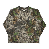 Jerzees Camo Long Sleeve T-Shirt - 2XL Camo Cotton