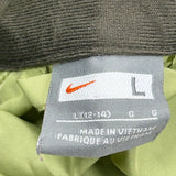 Nike Windbreaker - Large Black Polyester