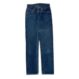 501 Levis Jeans - 24W 31L Blue Denim