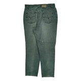 1970S Made In USA Levis Jeans - 34W 29L Green Cotton