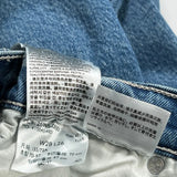 501 Levis Jeans - 26W US 2 Blue Cotton