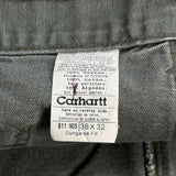 Carhartt Dungarees - 36W 32L Green Cotton