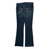 Rock Republic Boot Cut Jeans - 34W UK 12 Dark Wash Cotton Blend