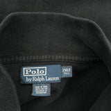 Polo By Ralph Lauren 1/4 Zip - 2XL Black Cotton