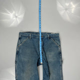 Unbranded Carpenter Jeans - 35W 30L Blue Cotton