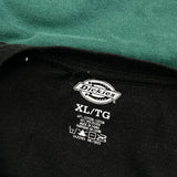Dickies Striped T-Shirt - XL Black Cotton Blend