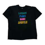 Fruit Of The Loom Single Stitch T-Shirt - XL Black Cotton