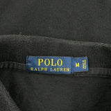 Polo By Ralph Lauren Polo Shirt - Medium Black Cotton