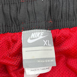 Nike Sport Shorts - XL Red Polyester