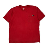 Dickies T-Shirt - XL Red Cotton