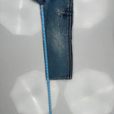 Unbranded Graphic Carpenter Jeans - 25W UK 6 Blue Cotton