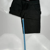 Wolverine Cargo Carpenter Shorts - 30W 10L Black Cotton Blend