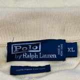 Polo By Ralph Lauren Jumper - XL Yellow Cotton