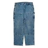Carhartt Double Knee Carpenter Jeans - 36W 32L Blue Cotton