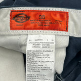 Dickies Cargo Shorts - 38″ Waist Navy Polyester Blend