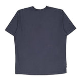 Carhartt T-Shirt - Large Blue Cotton