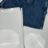 Wrangler Carpenter Shorts - 34W 10L Blue Cotton