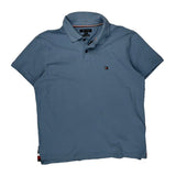 Tommy Hilfiger Slim Fit Polo Shirt - XL Blue Cotton