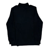 Polo By Ralph Lauren Long Sleeve Polo Shirt - Large Black Cotton