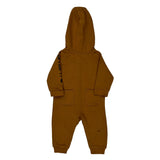 Age 6 Months Carhartt Playsuit - 4XS Brown Cotton