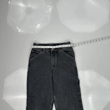 Unbranded Carpenter Pants - 26W US 2 Gray Cotton