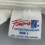 Columbus Unbranded Graphic T-Shirt - Large White Cotton