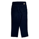 Carhartt Pants - 32W 30L Navy Cotton Blend
