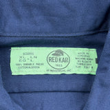 Red Kap Shirt - XL Blue Cotton