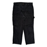 Dickies Carpenter Pants - 34W 31L Black Cotton