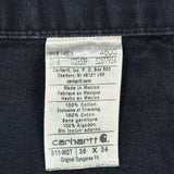Carhartt Carpenter Trousers - 36W 34L Grey Cotton